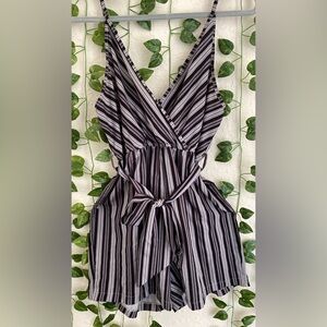 Striped Kids One Piece